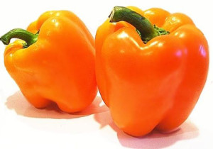 болгарский перц оранжевого цвета