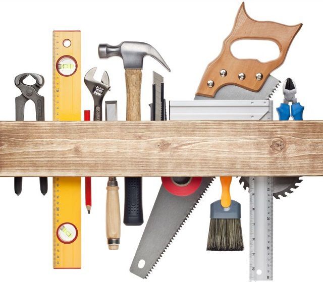 Набор инструментов для строительства деревянного каркаса
